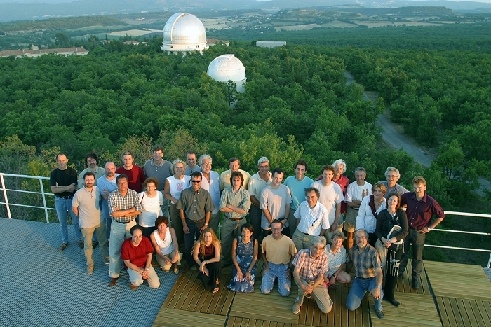 L&#039;équipe Corot lors d’un Séminaire à l&#039;Observatoire de Haute Provence. Crédits : CNES/Laurent Kerjean