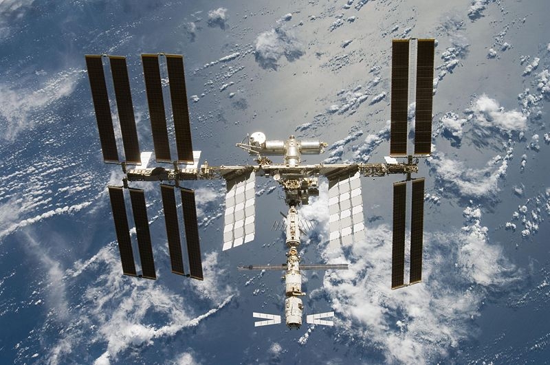 Amino va être exposée aux radiations solaires à l&#039;extérieur de la Station spatiale internationale. Crédits : NASA.