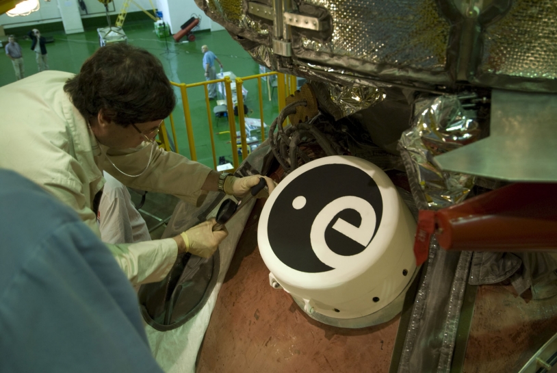 ESA exposure module, mounted on the Photon capsule. Credits: ESA.