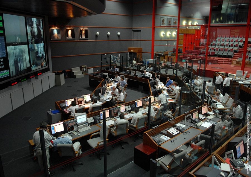 The Jupiter control room at the Guiana Space Centre. Credits: CNES/ESA/Arianespace/Optique Vidéo CSG.