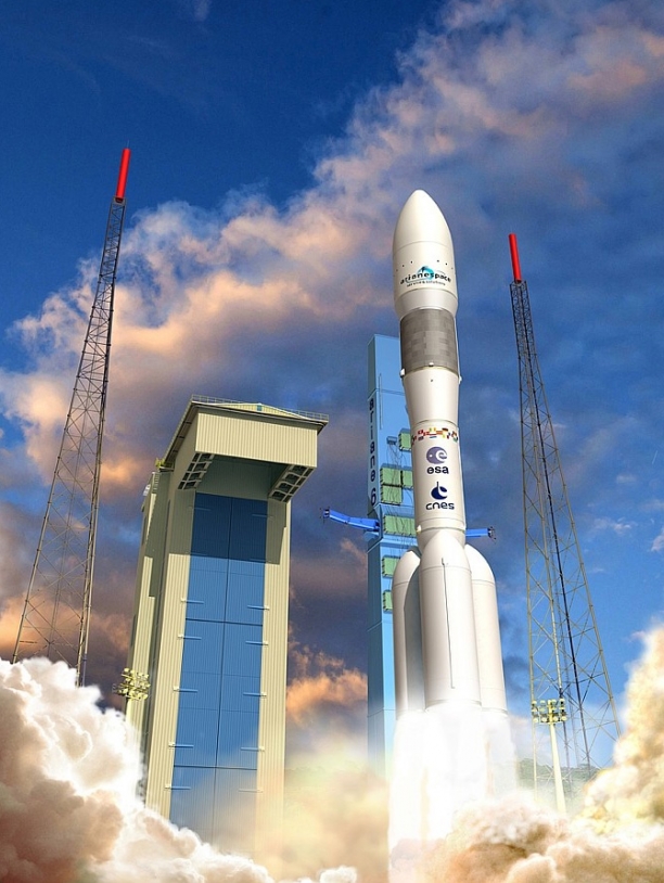 Venez rencontrer les ingénieurs de la future fusée Ariane 6 à la direction des lanceurs du CNES, à Paris, le 24 mai en ouverture du 1er SpaceUp Paris. Crédits : CNES/ill./DUCROS David, 2013.
